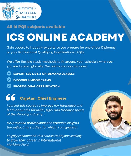 ICS online Academy A4 poster advertisment 2